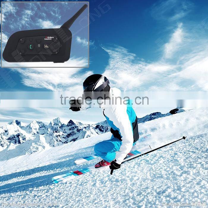 SZwinzon V6 1200M Helmet Bluetooth Heads Intercom/Interphone Headset for Motorcycle/Bicycle Connects upto 6 Riders