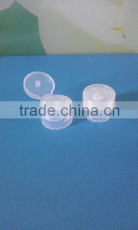 18-410 plastic flip top cap for hand cream, lotion, shampoo
