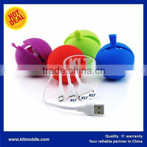 MICRO USB V8 /IPH5 Led /Iph 4 Cables mutil usb 3in1 data cable