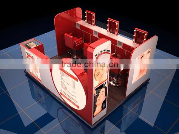 Custom Modern Baking Painted 3d eyebrow kiosk