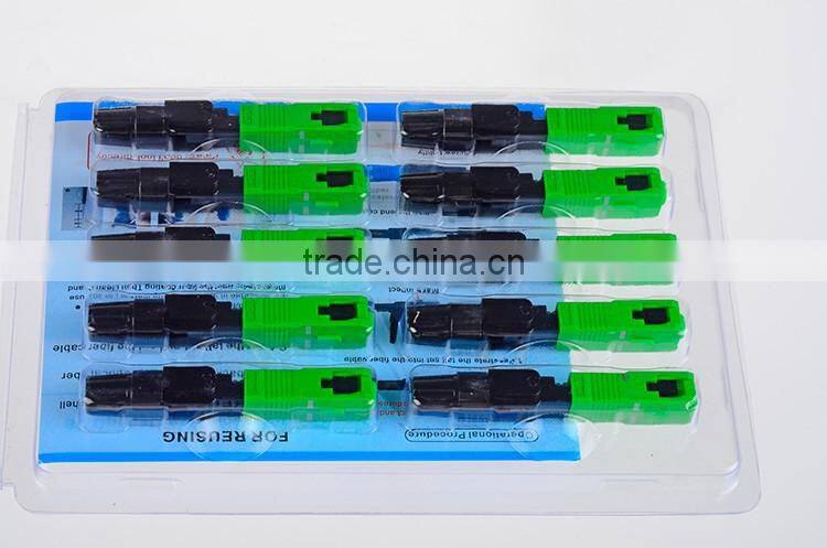 FTTH Fiber Optic High Quality SC/PC Fast Connector
