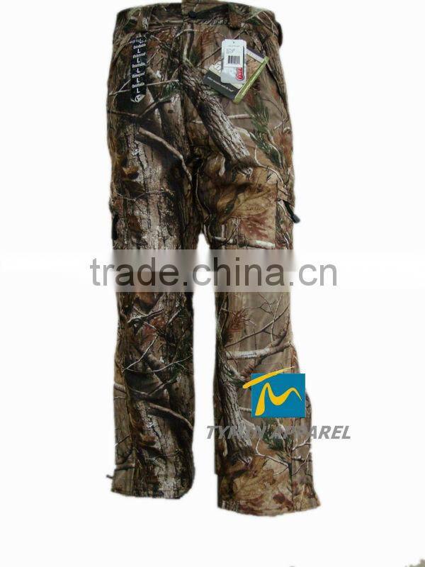 2014 fashion men's outdoor waterproof tactical uniform pants hunting camouflage pants