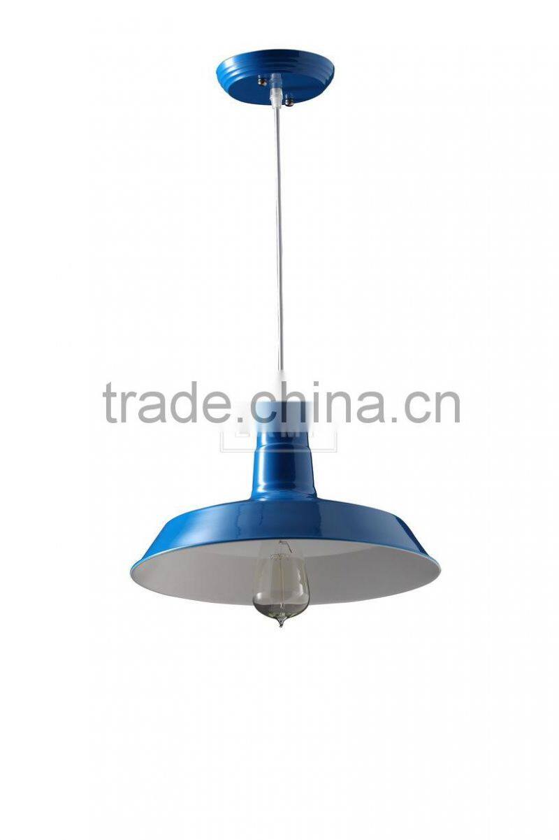 Manufacturer's Premium Vintage Barn Pendant Light Loft Garage Metal Hanging Lamp