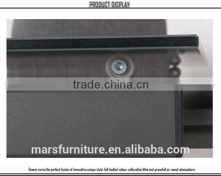 Wholesale metal glass extendable dinning table