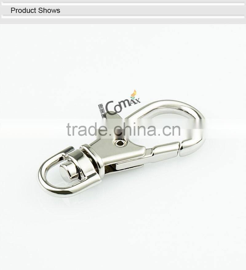 Wholesale high quality silver metal lobster claw snap hook for bag