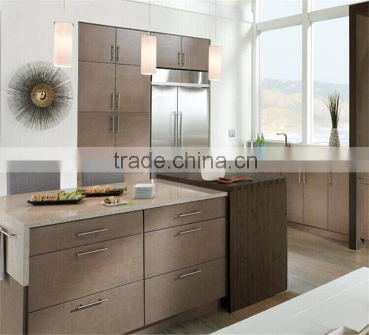 Melamine kitchen furniture with laminate counter top