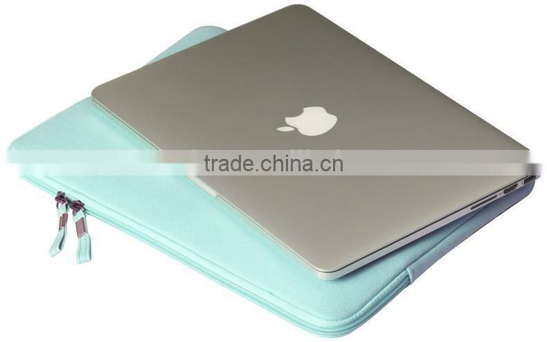 Newest Cowboy Canvas Sleeve Case For Macbook Laptop AIR PRO Retina 11",12",13",15 inch, Notebook Bag