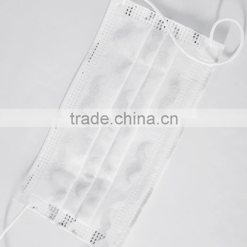 food industry disposable printed paper face mask
