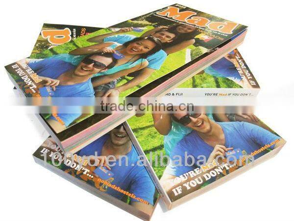 OEM Tri Fold Brochure Printing promotion booklet design