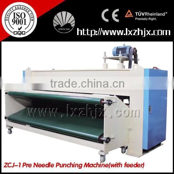 Nonwoven needle punching felt making machine