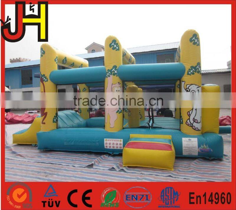 Yard and Home Use Mini Inflatable Bouncers Kids Bouncy Castle Outdoor Backyard Playing Trampoline