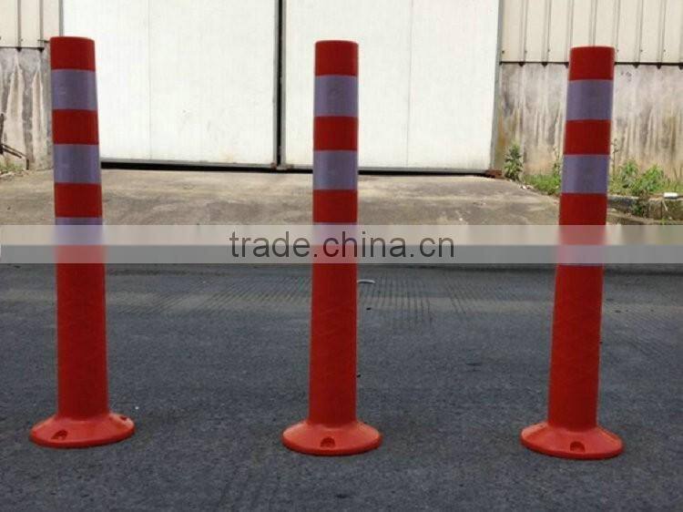 Factory customized cheap pu flexible warning post from alibaba china
