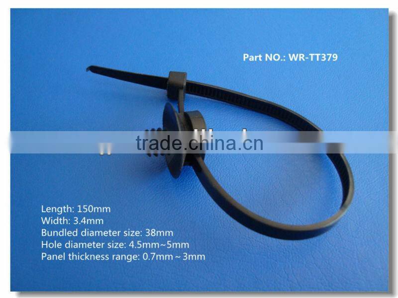 CE ROHS approved stainless steel band cable ties