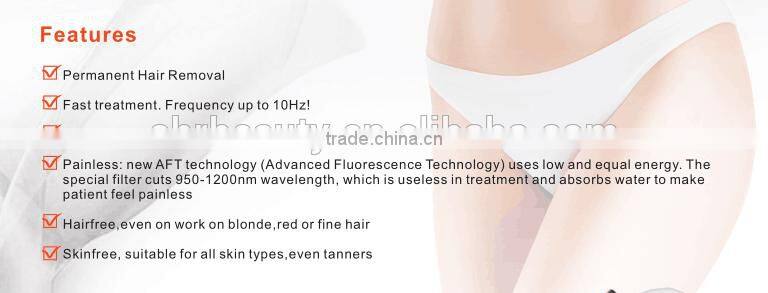 IPL SHR professional laser hair removal with high quality