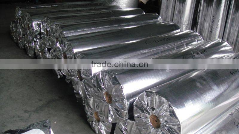 aluminium foil woven fabric insulation&woven fabric with aluminum foil