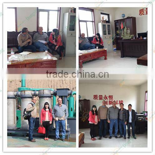 Biomass briquette press machine