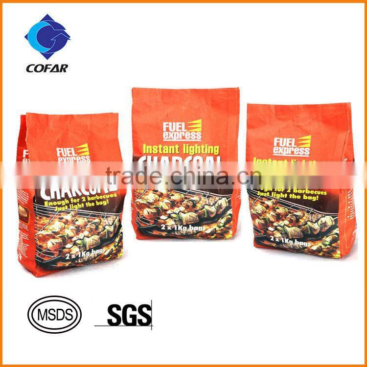 Cheap Instant BBQ sawdust briquette charcoal