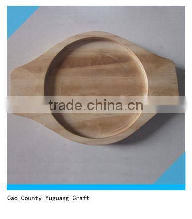 Round Shape Wooden Tray Wooden dinner Plate