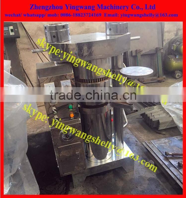 Stainless Steel Hydraulic olive/soybean/peanut/sesame Oil Press Machine/pressing machine/oil presser