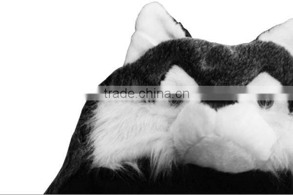 2015 Wolf Animal Faux Fur Animal Hat