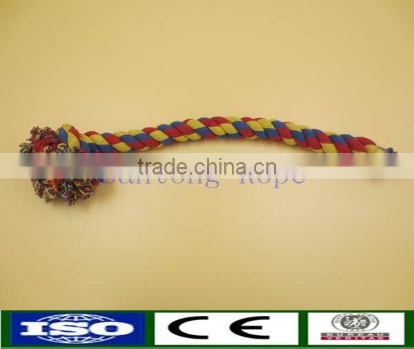 Twisted braided dog toys rope