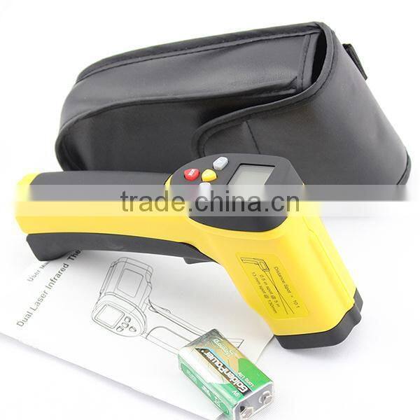 HT-819 Industrial LCD Digital Non contact Gun Infrared Thermometer Price with Dual Laser Targeting