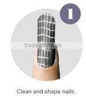 3D Nail Art Stickers Foils Non-toxic Perfect Shiny Nail Wraps Care