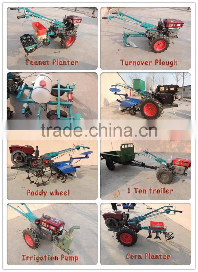 8-22hp diesel multipurpose hand tractor