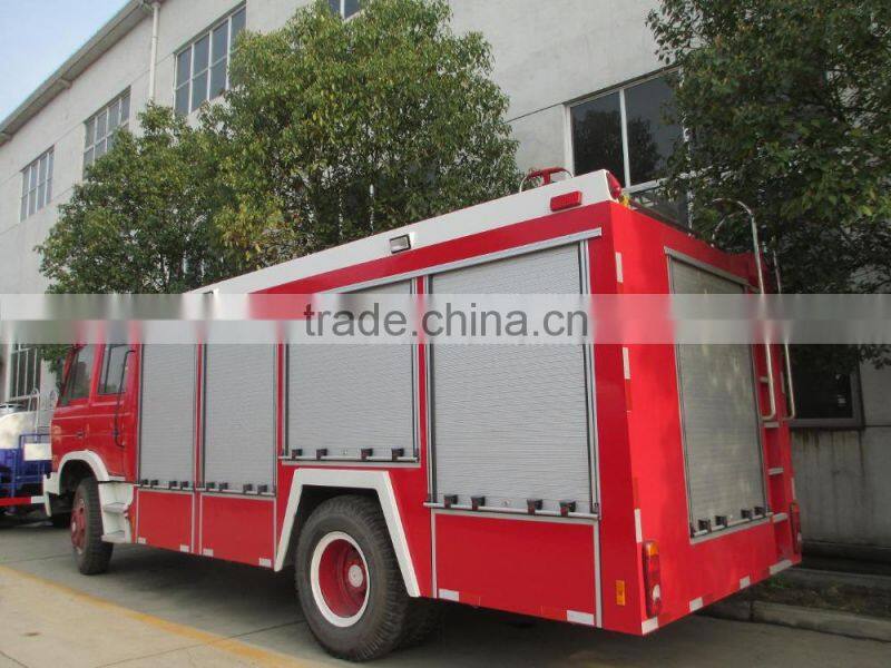 Dongfeng hot sale 6000L fire truck weight