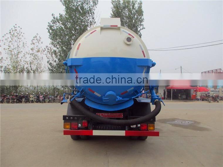 2016 new style dongfeng 8000L sewage truck for sale