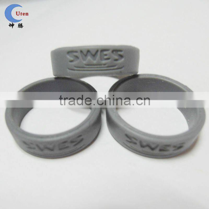 Customed Engraved Silicone Rubber Thumb Ring