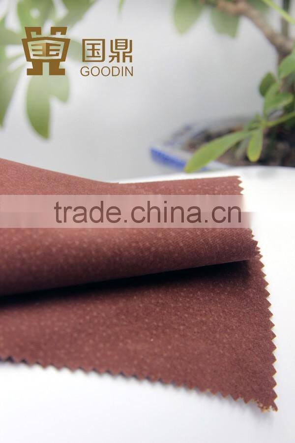 ITALIAN TEXTILE DOUBLE SIDE EMBOSSED FLOCKING