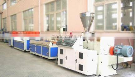 Pvc door panel extrusion line