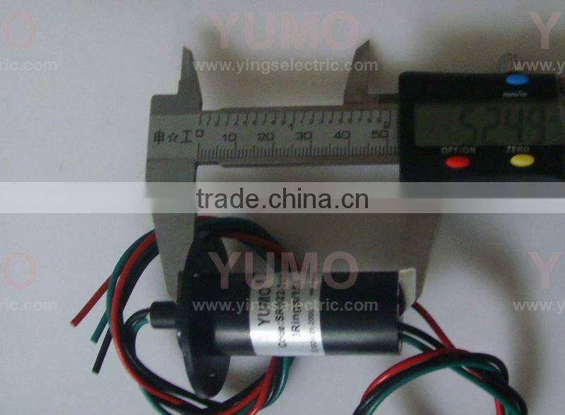 SR022 rotary joint SR022-24 3P 3rings 15A capsule slip ring