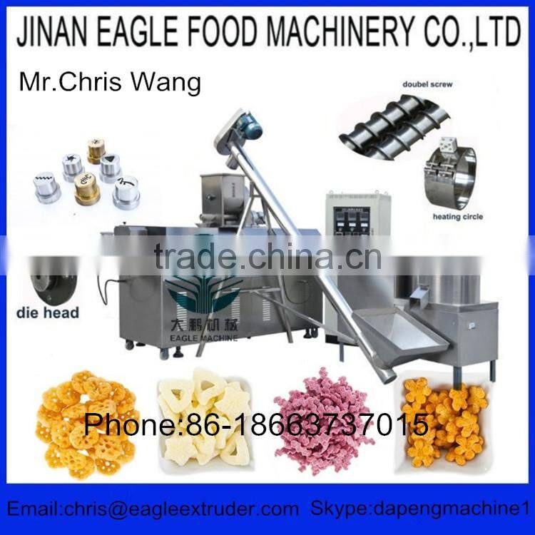 Grain Popping Corn Ball Snack Making Machine Stainless Steel 120 - 500kg / h