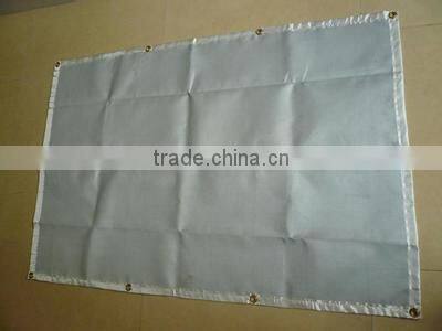 Fiberglass texturized fabric for welding protection