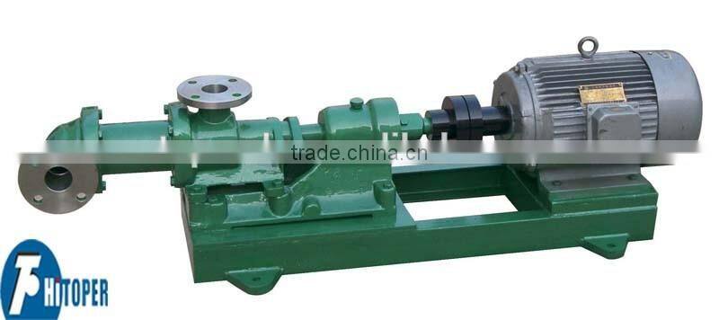 High quality cavity screw pump/cast iron screw pump, to work with filter press