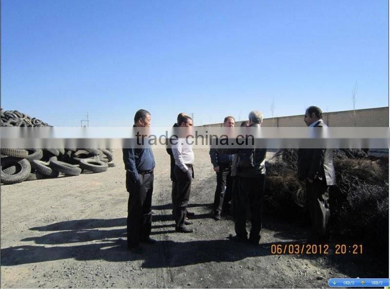 2014 Best selling environmental friendly waste tyre pyrolysis machine with ISO9001