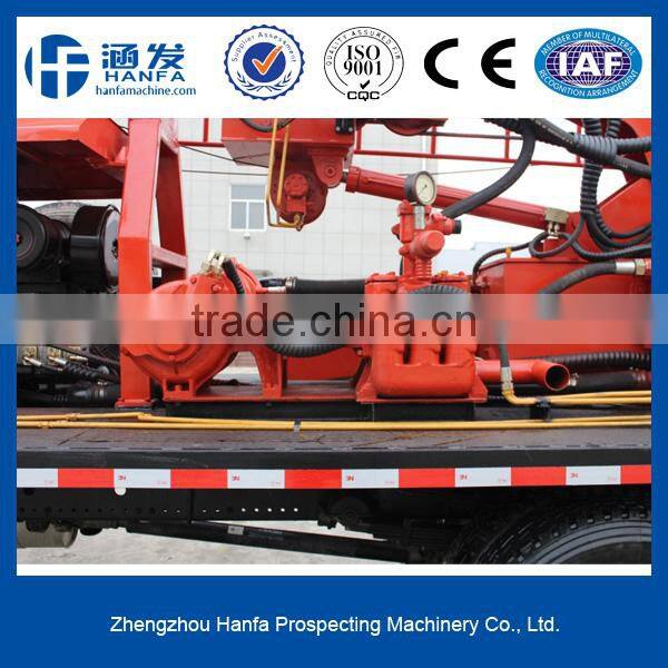 for water well drilling, truck mounted HFT350A water well drilling machine