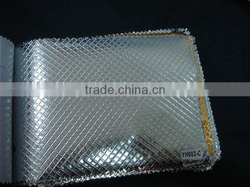 2015 decorative metalized reflective glossy PVC Film
