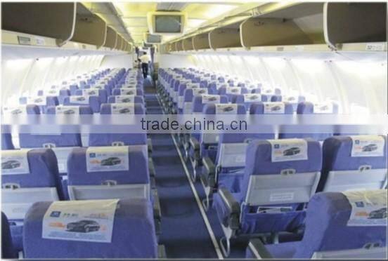 Disposable airline pillow cover