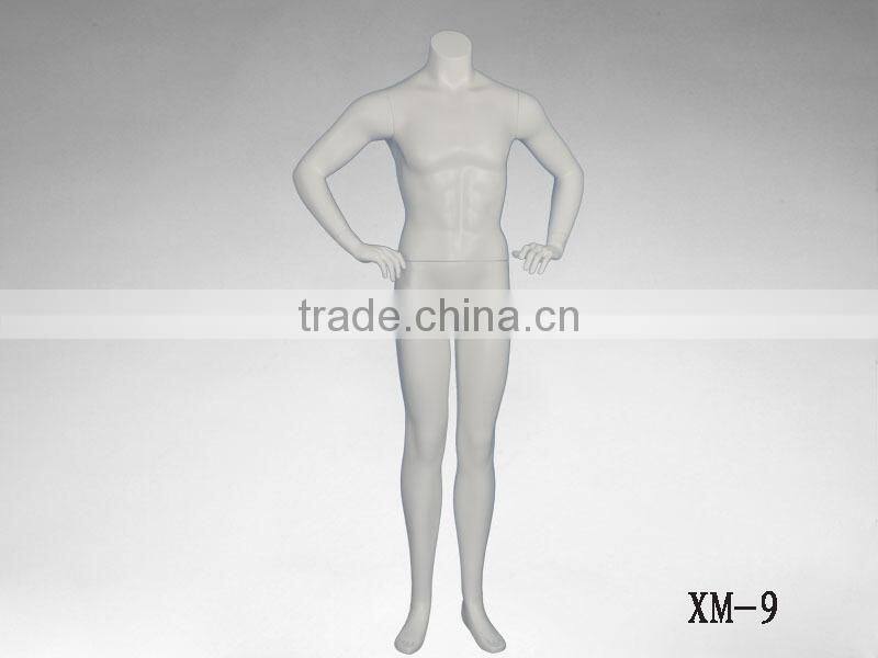 Cheap price headless display male infrant mannequin for sale
