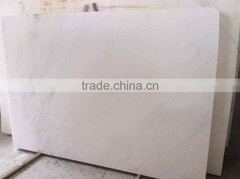 chinese crystal white polished slabs in stock