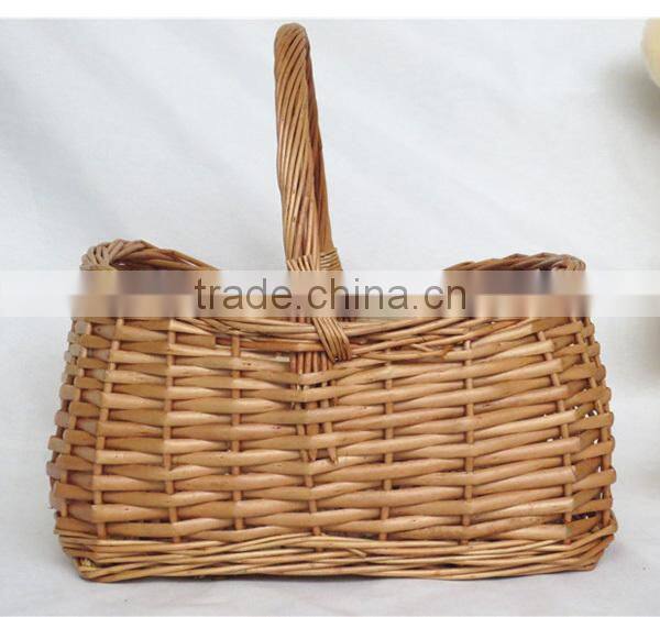 Natural fruit basket decoration tiered fruit basket wicker fruit basket