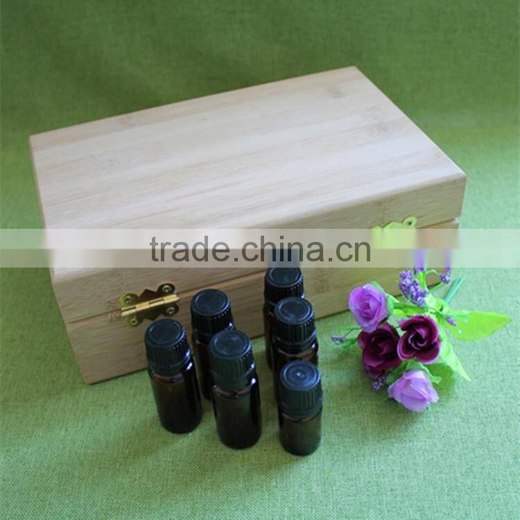 small fancy pine wooden empty gift box for Essential oil