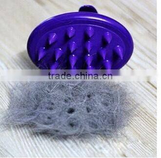 CY108 Pet Comb Mucous Wool Implement Silicone Comb Cat and Dog Fur Cleaner Pets Hair Comb