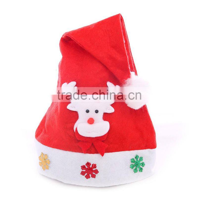 Christmas hat 2016 Santa Claus Christmas Decoration Hat Red And White Party Hats Holiday