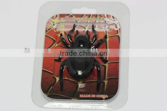 New arrival Solar Energy Toy Cockroach/ spider Green gift solar toy for kids