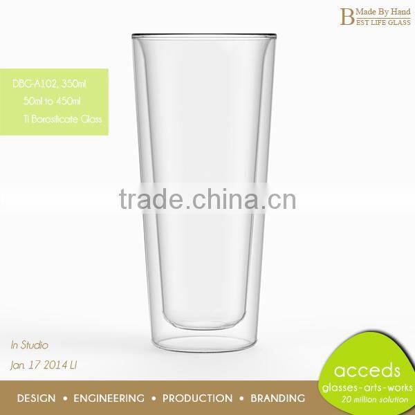 Pyrex Double Wall Insulated Mug without Handle