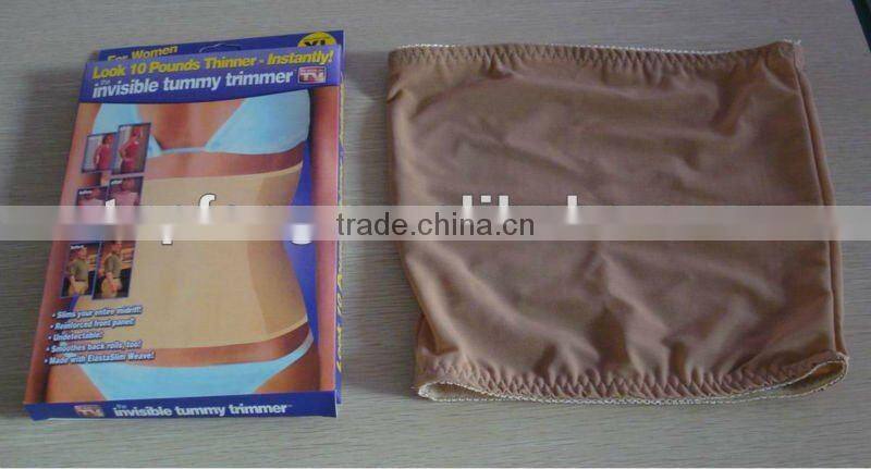 Invisible tummy trimmer/invisible waistband/tummy trimmer belt